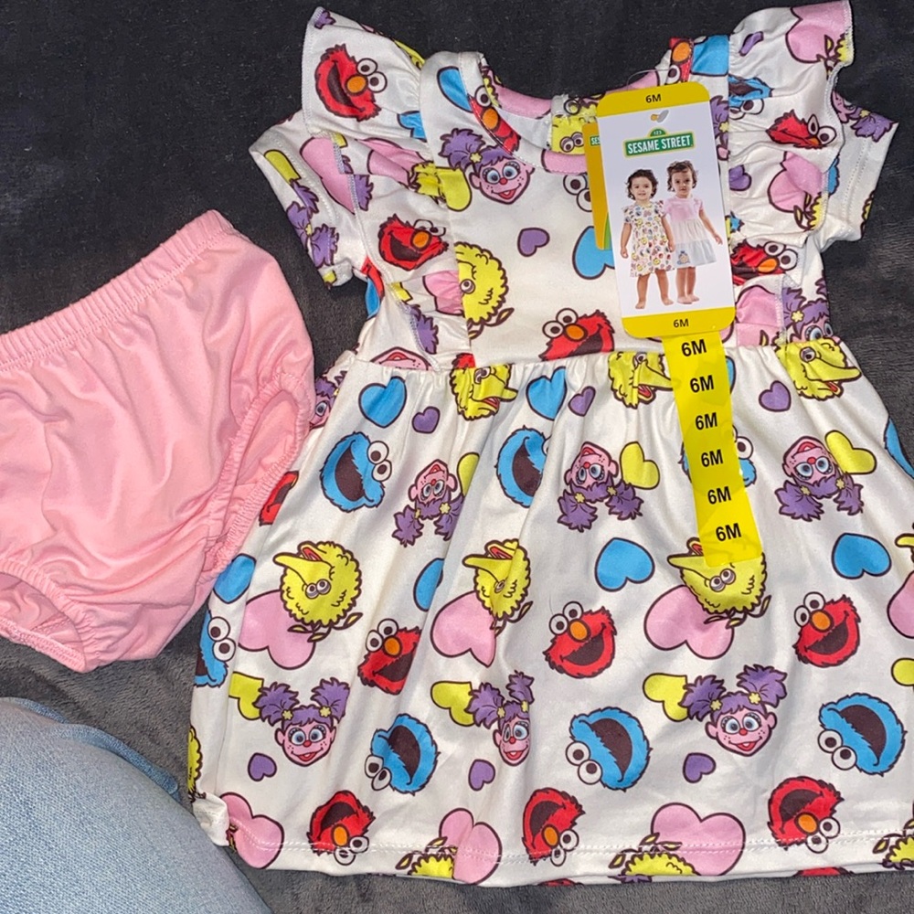 Sesame Street dress